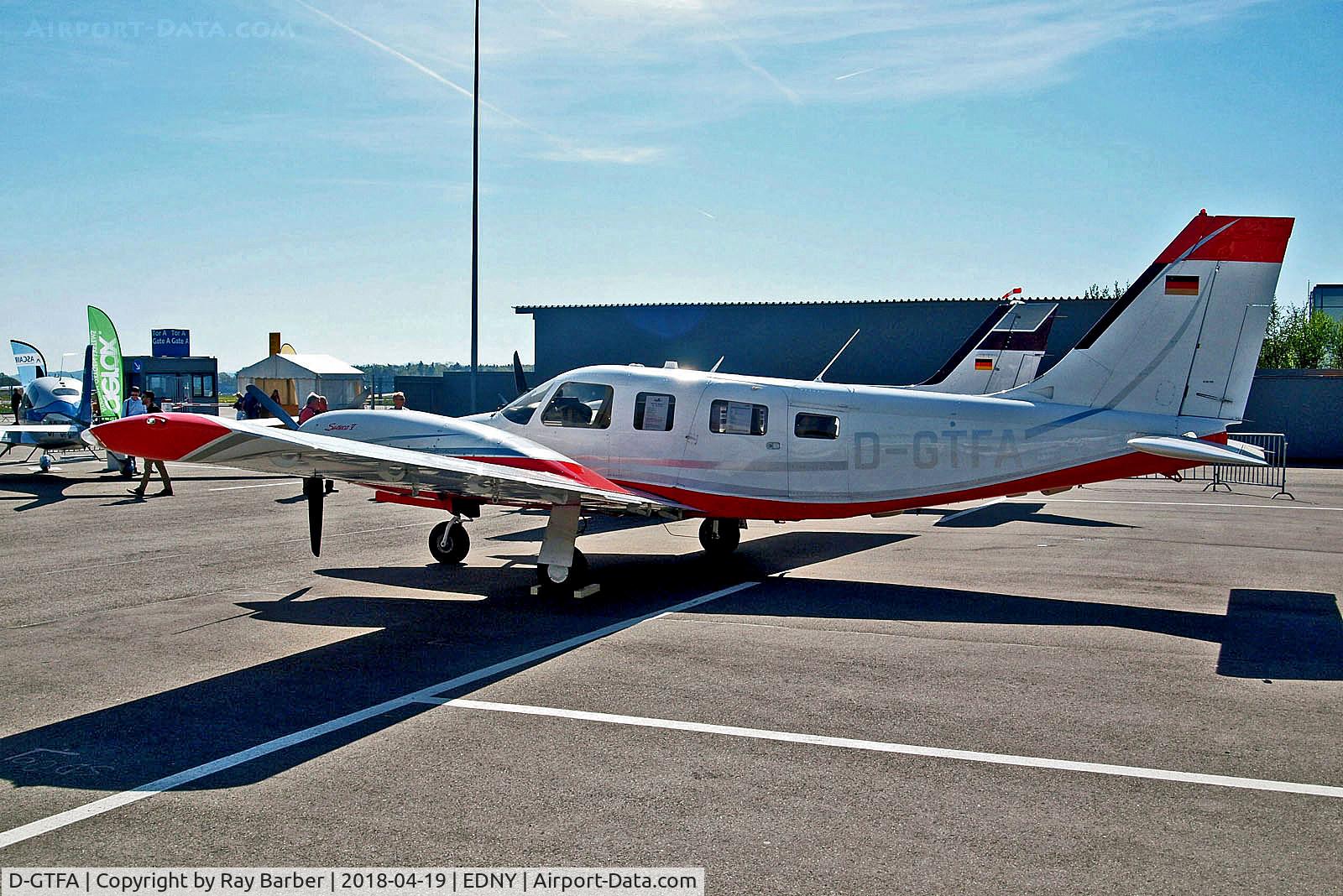 D-GTFA, 2007 Piper PA-34-220T Seneca V C/N 3449360, D-GTFA   Piper PA-34-220T Seneca V [3449360] Friedrichshafen~D 19/04/2018