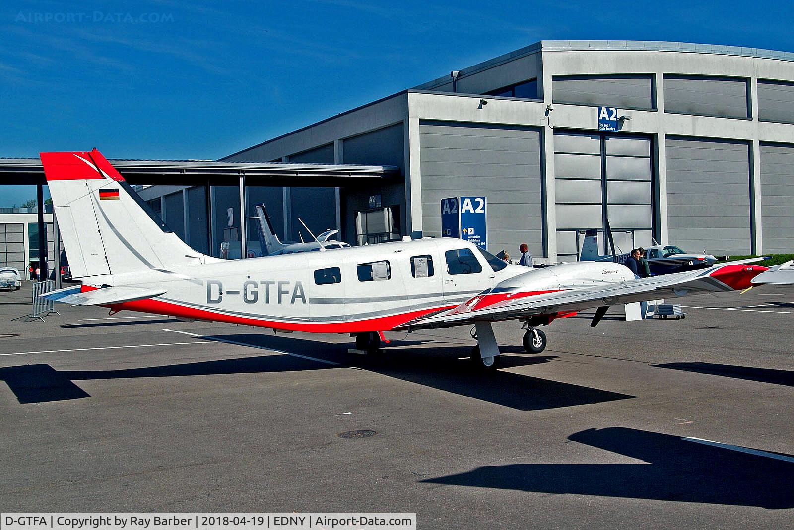 D-GTFA, 2007 Piper PA-34-220T Seneca V C/N 3449360, D-GTFA   Piper PA-34-220T Seneca V [3449360] Friedrichshafen~D 19/04/2018