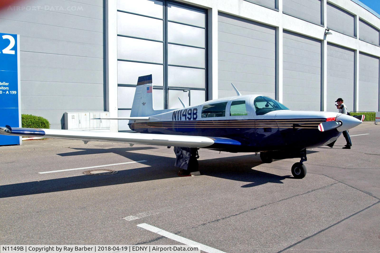 N1149B, 1981 Mooney M20K C/N 25-0603, N1149B   Mooney M20K Model 231 [25-0603] Friedrichshafen~D 19/04/201