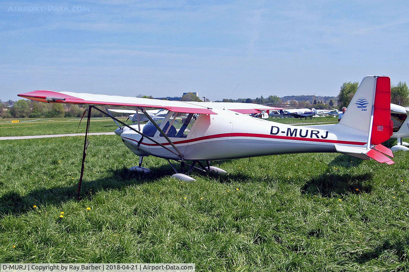 D-MURJ, 1998 Comco Ikarus C-42 Cyclone C/N 9803-6103, D-MURJ   Comco Ikarus C-42 Cyclone [9803-6103] Markdorf Gliderport~D 21/04/2018