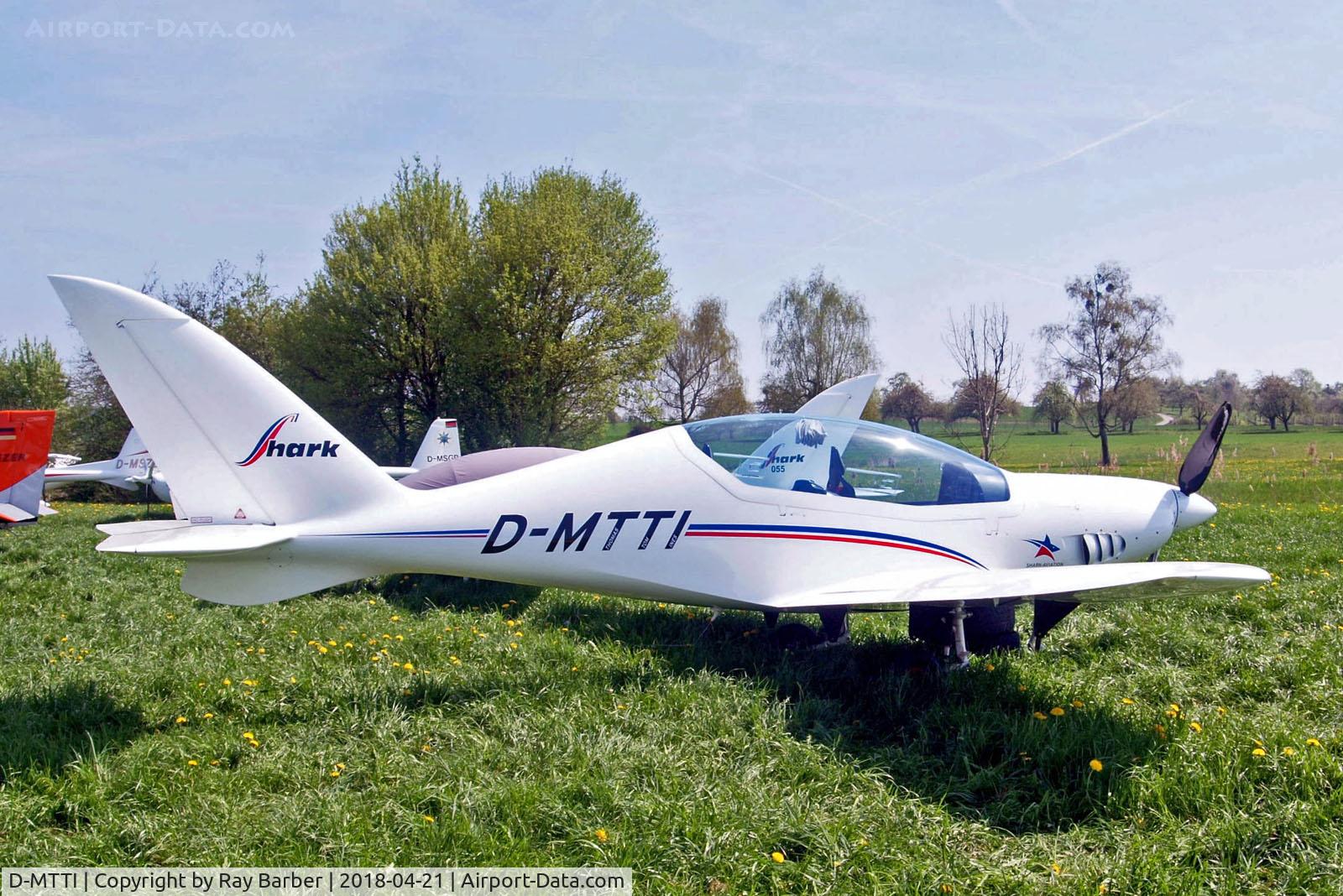 D-MTTI, 2016 Shark Aero Shark UL C/N 044/2016, D-MTTI   Shark Aero Shark UL [044/2016] Markdorf Gliderport~D 21/04/2018
