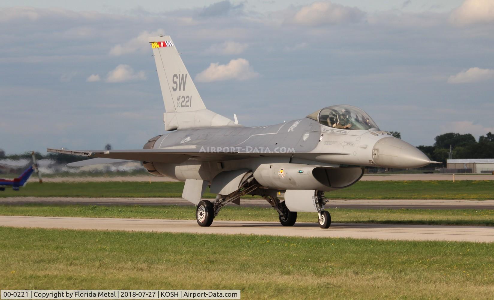 00-0221, Lockheed Martin F-16CM Fighting Falcon C/N CC-183, USAF F-16C