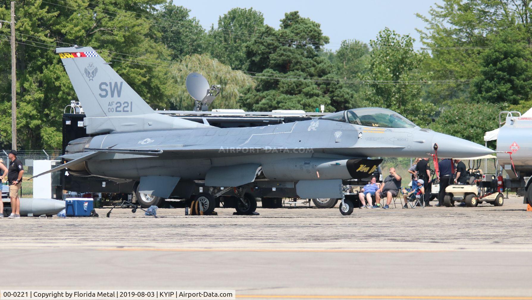 00-0221, Lockheed Martin F-16CM Fighting Falcon C/N CC-183, USAF F-16C