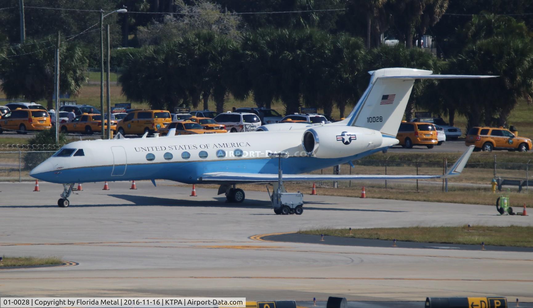 01-0028, 2001 Gulfstream Aerospace VC-37A (Gulfstream V) C/N 620, USAF VC-37A