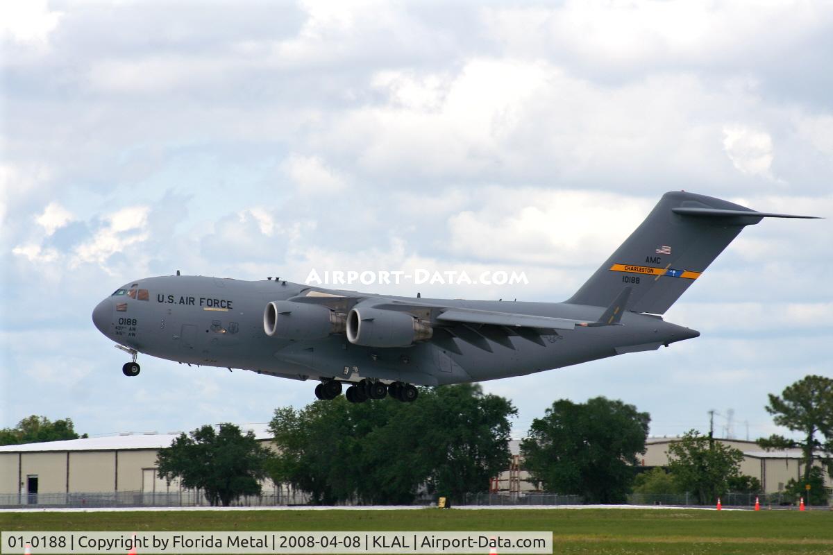 01-0188, 2001 Boeing C-17A Globemaster III C/N P-88, USAF C-17A