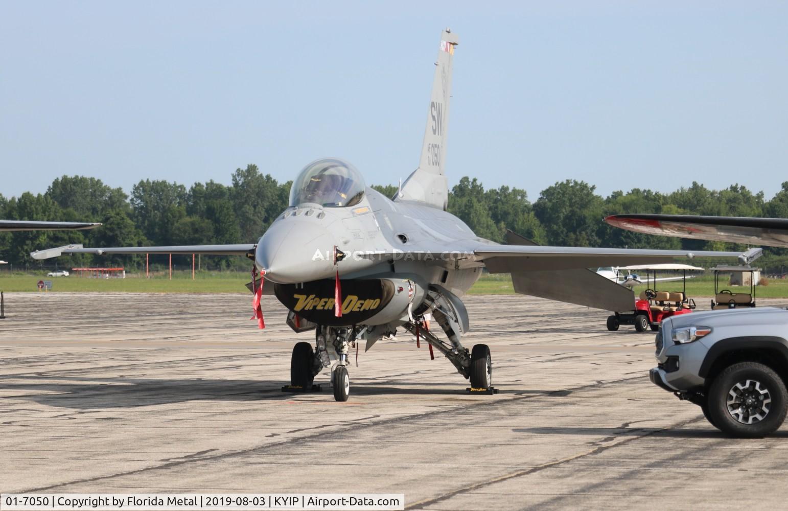 01-7050, 2001 Lockheed Martin F-16CJ Fighting Falcon C/N CC-228, USAF F-16C