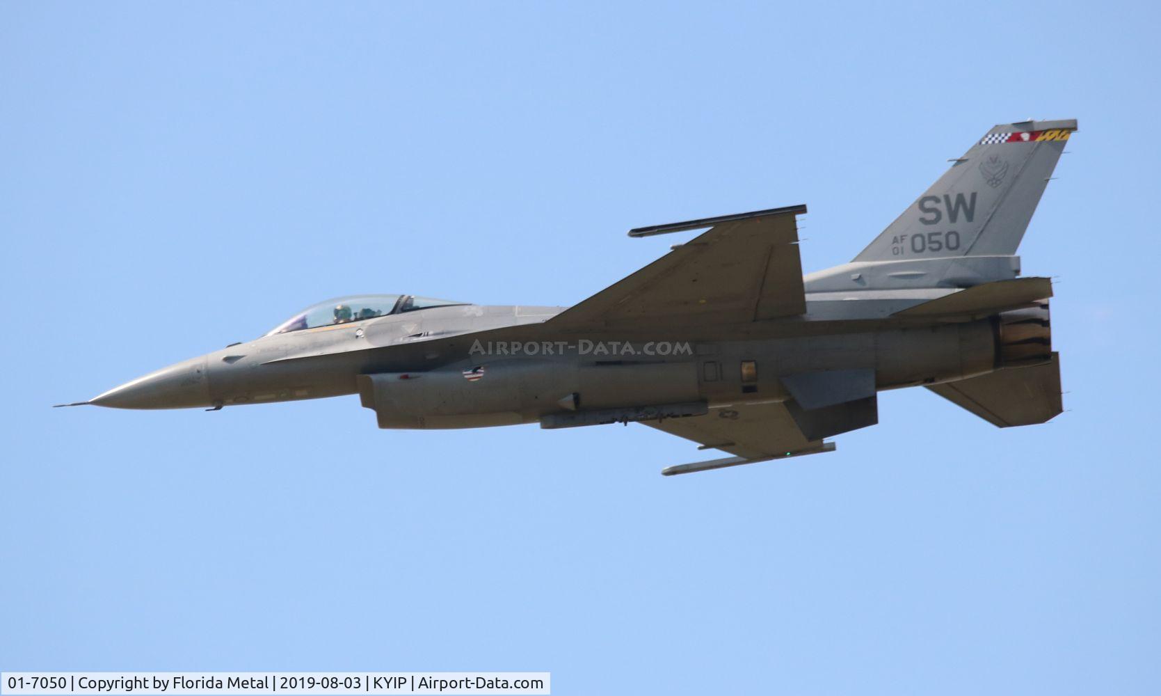 01-7050, 2001 Lockheed Martin F-16CJ Fighting Falcon C/N CC-228, USAF F-16C