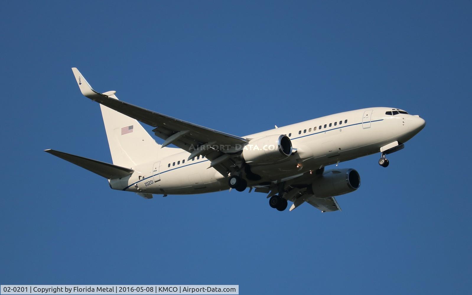 02-0201, 2000 Boeing C-40C Clipper (737-7BC BBJ) C/N 30755, USAF C-40C