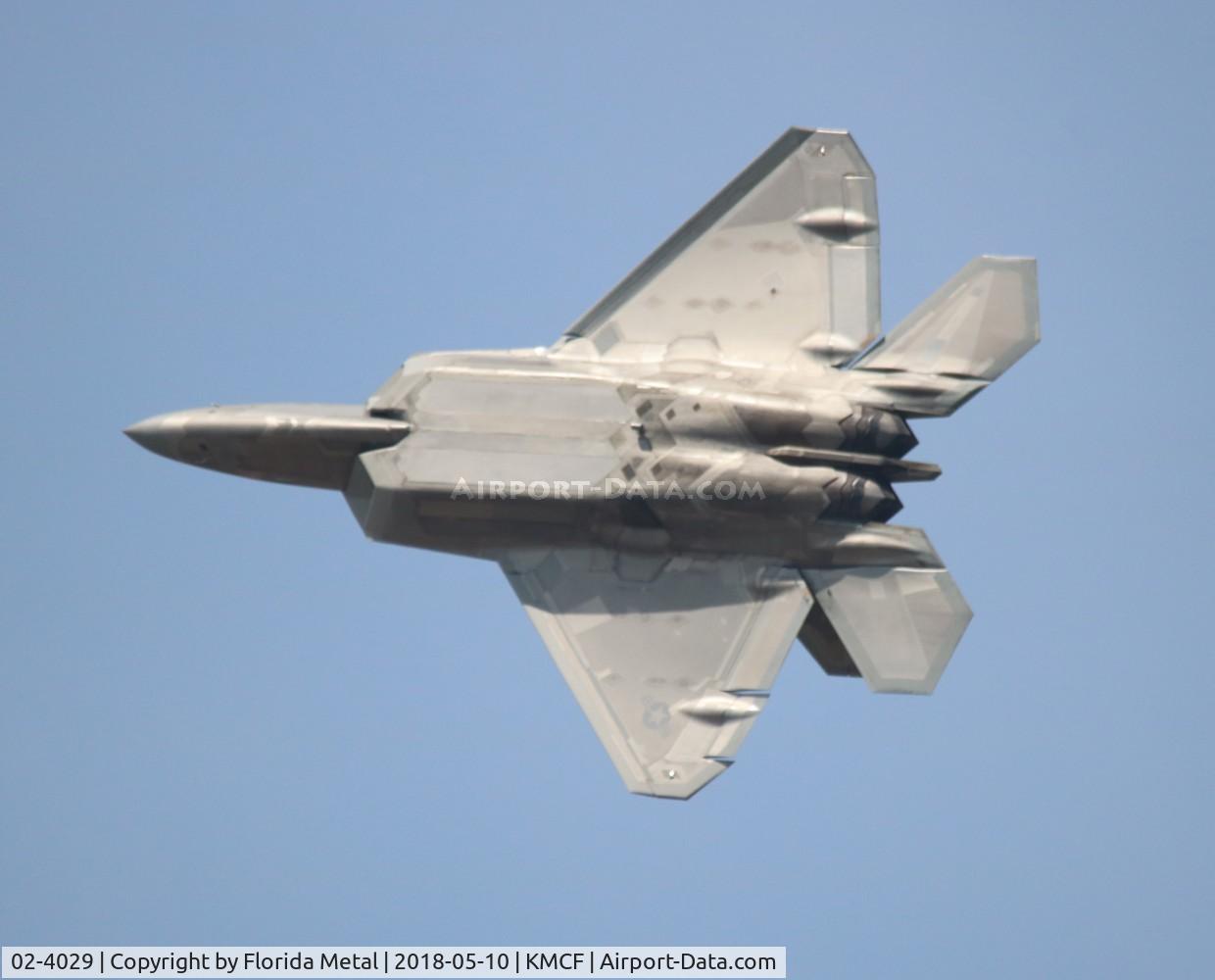 02-4029, 2002 Lockheed Martin F-22A Raptor C/N 645-4029, USAF F-22A
