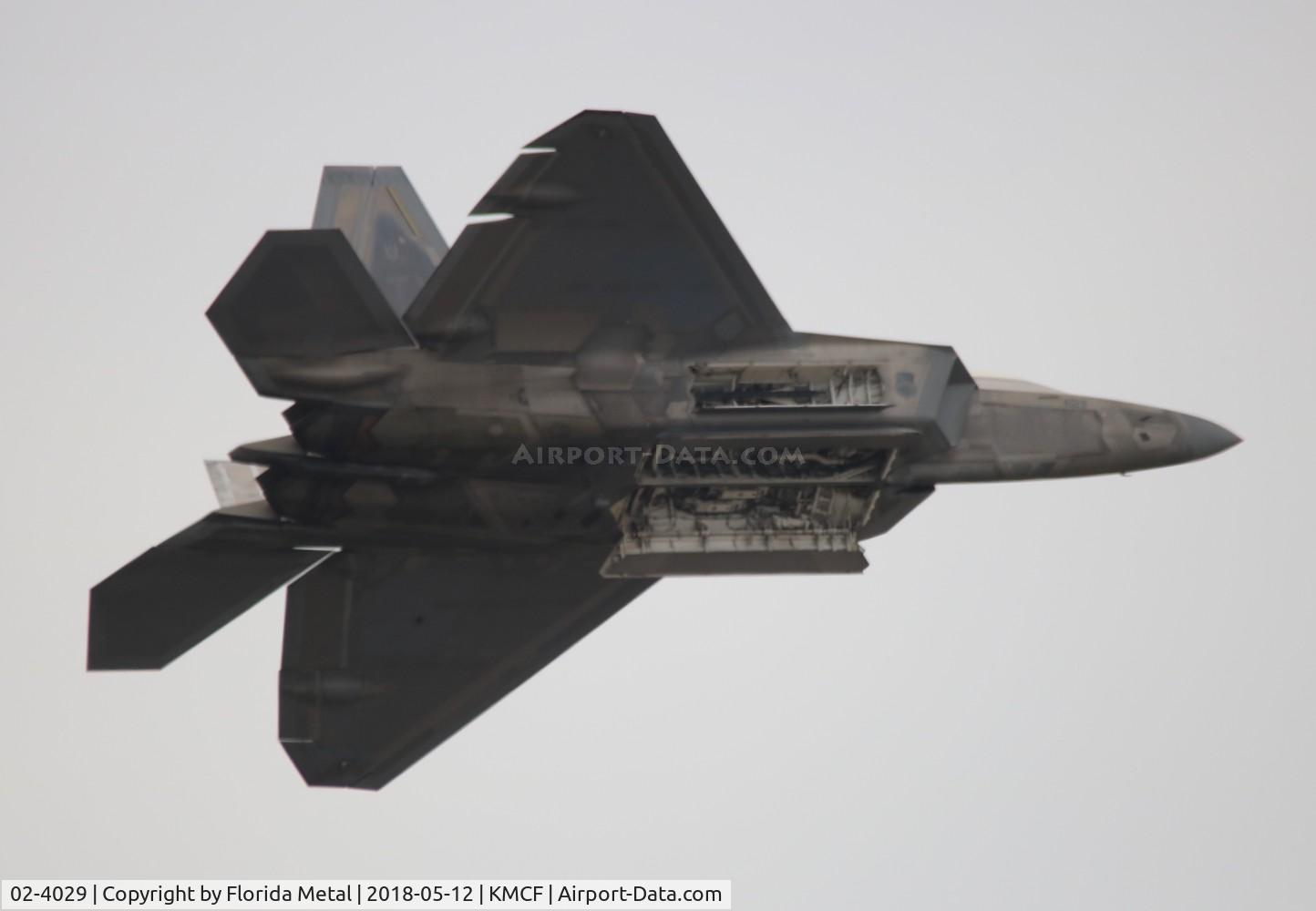 02-4029, 2002 Lockheed Martin F-22A Raptor C/N 645-4029, USAF F-22A