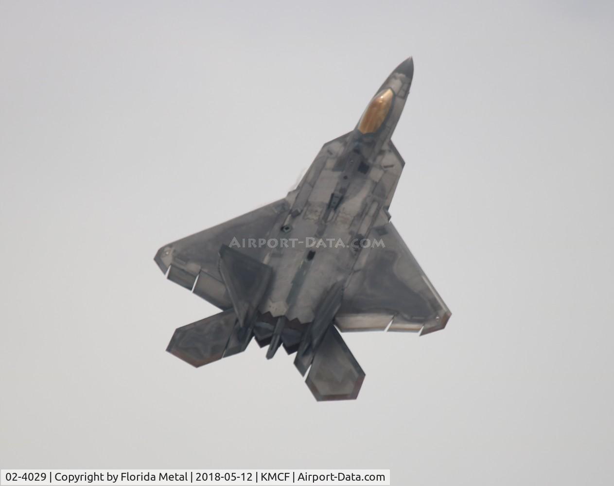 02-4029, 2002 Lockheed Martin F-22A Raptor C/N 645-4029, USAF F-22A