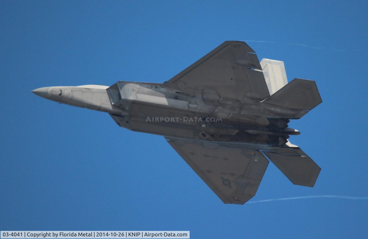 03-4041, 2003 Lockheed Martin F/A-22A Raptor C/N 4041, USAF F-22A