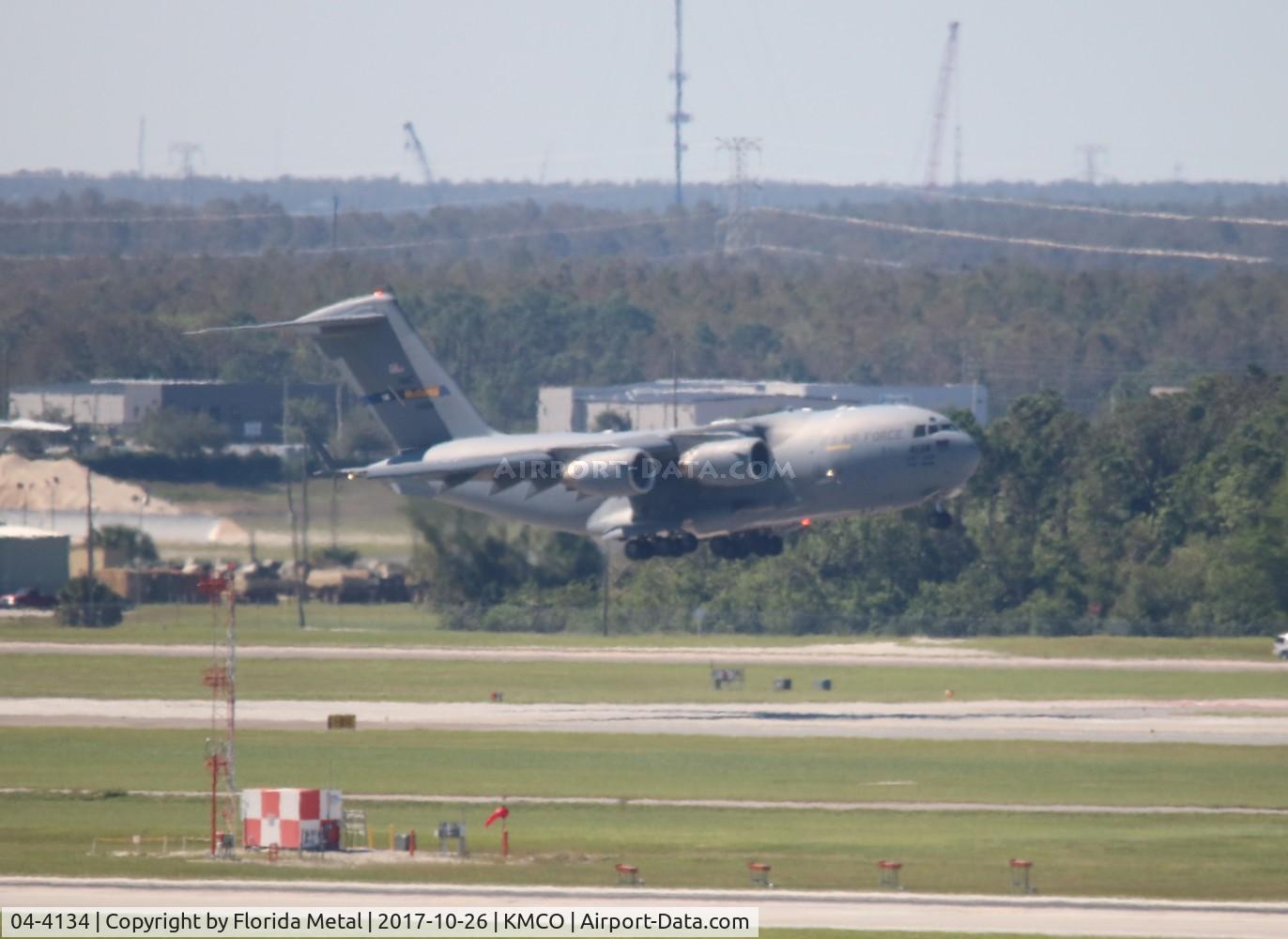 04-4134, 2004 Boeing C-17A Globemaster III C/N P-134, USAF C-17A