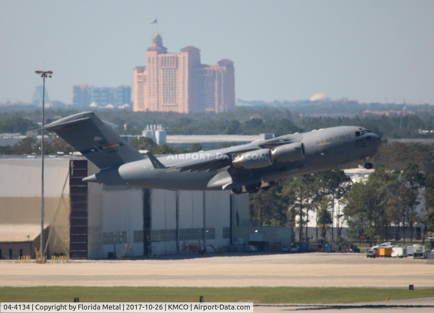 04-4134, 2004 Boeing C-17A Globemaster III C/N P-134, USAF C-17A