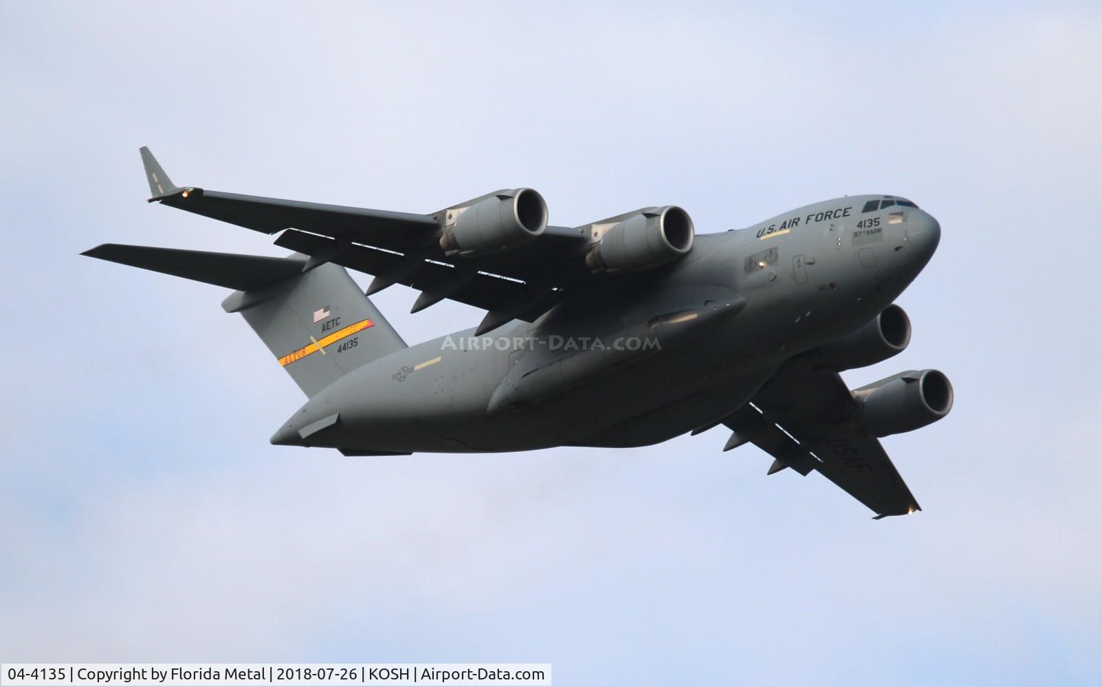 04-4135, 2005 Boeing C-17A Globemaster III C/N P-135, USAF C-17A