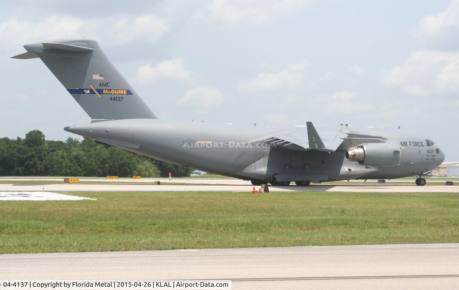 04-4137, 2004 Boeing C-17A Globemaster III C/N P-137, USAF C-17A