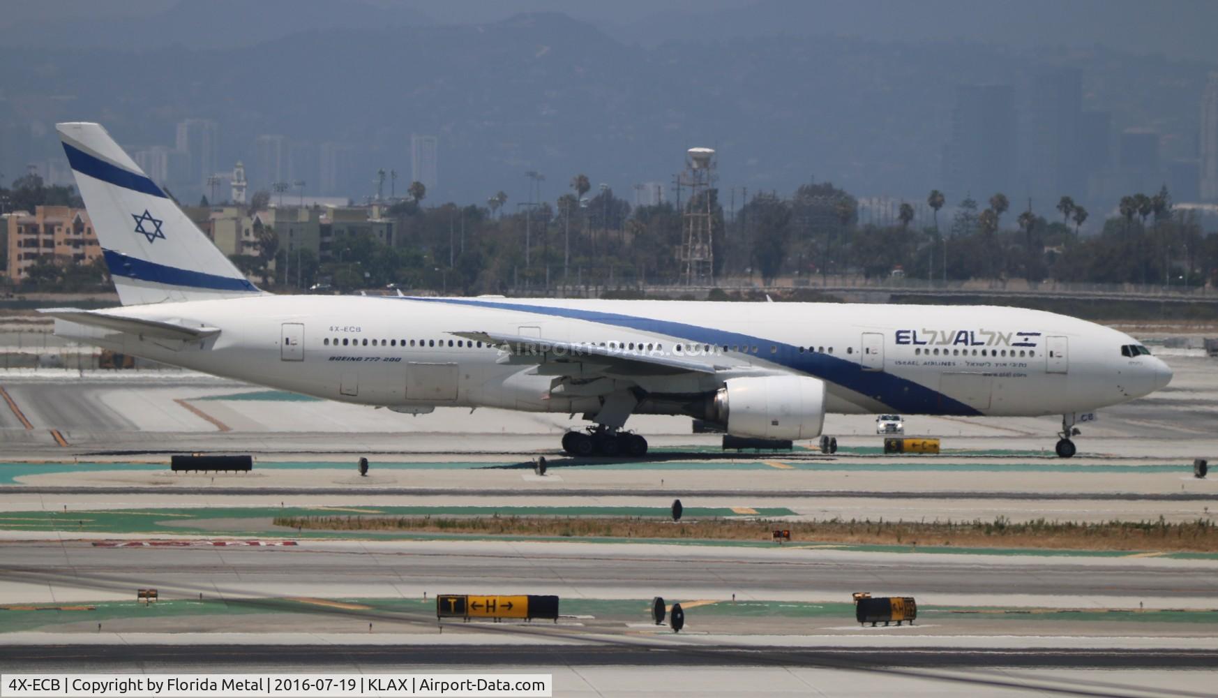4X-ECB, 2001 Boeing 777-258/ER C/N 30832, EL AL 777-200