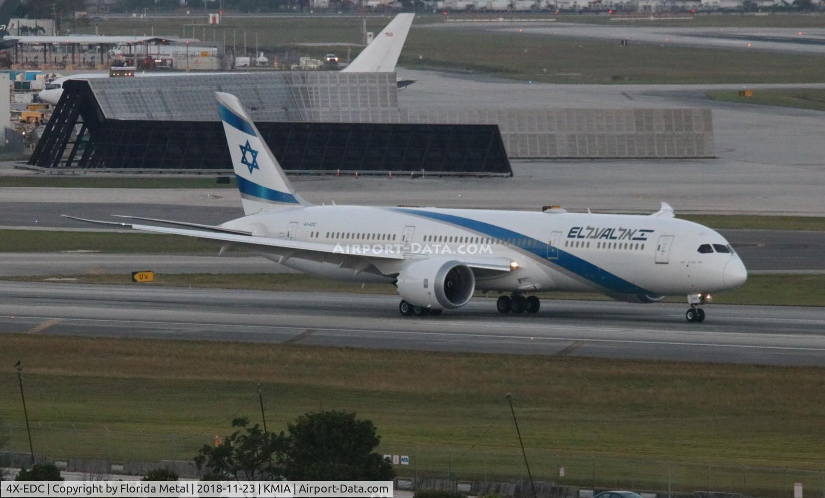 4X-EDC, 2018 Boeing 787-9 Dreamliner C/N 38086, EL AL 787-9