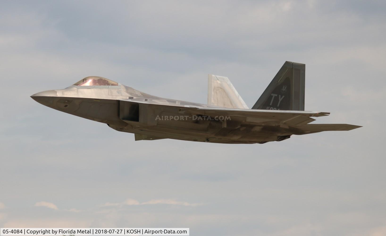 05-4084, Lockheed Martin F-22A Raptor C/N 4084, USAF F-22A