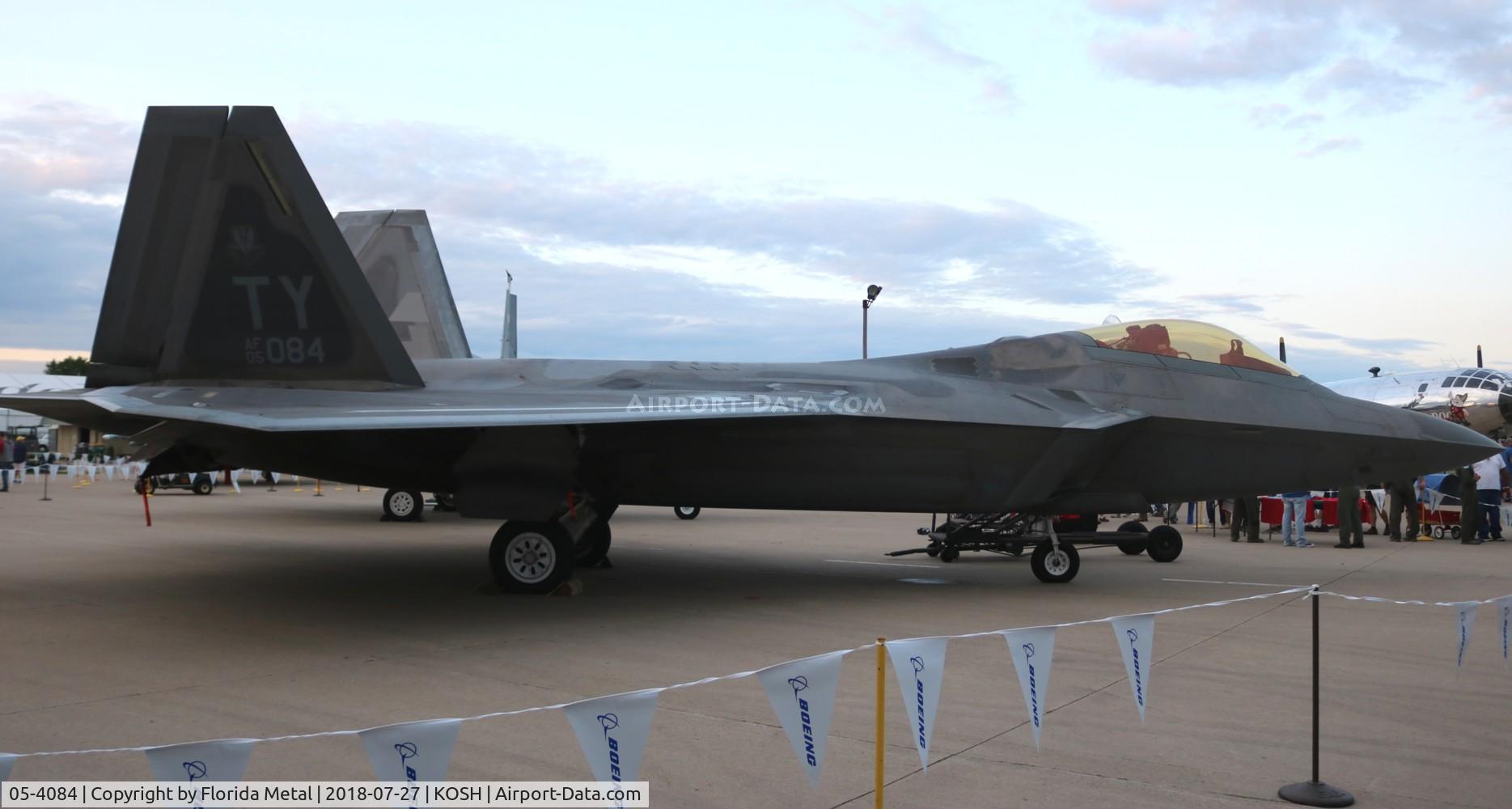 05-4084, Lockheed Martin F-22A Raptor C/N 4084, USAF F-22A