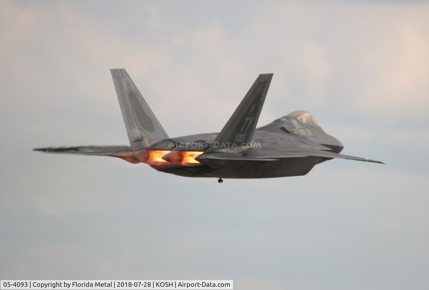 05-4093, Lockheed Martin F-22A Raptor C/N 4093, USAF F-22A