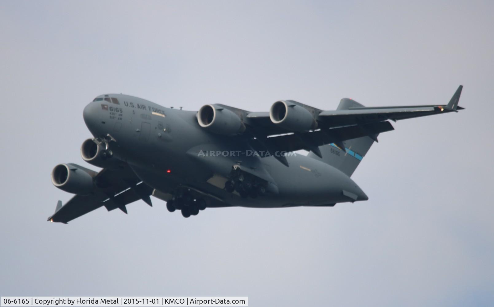 06-6165, 2006 Boeing C-17A Globemaster III C/N F-174/P-165, USAF C-17A