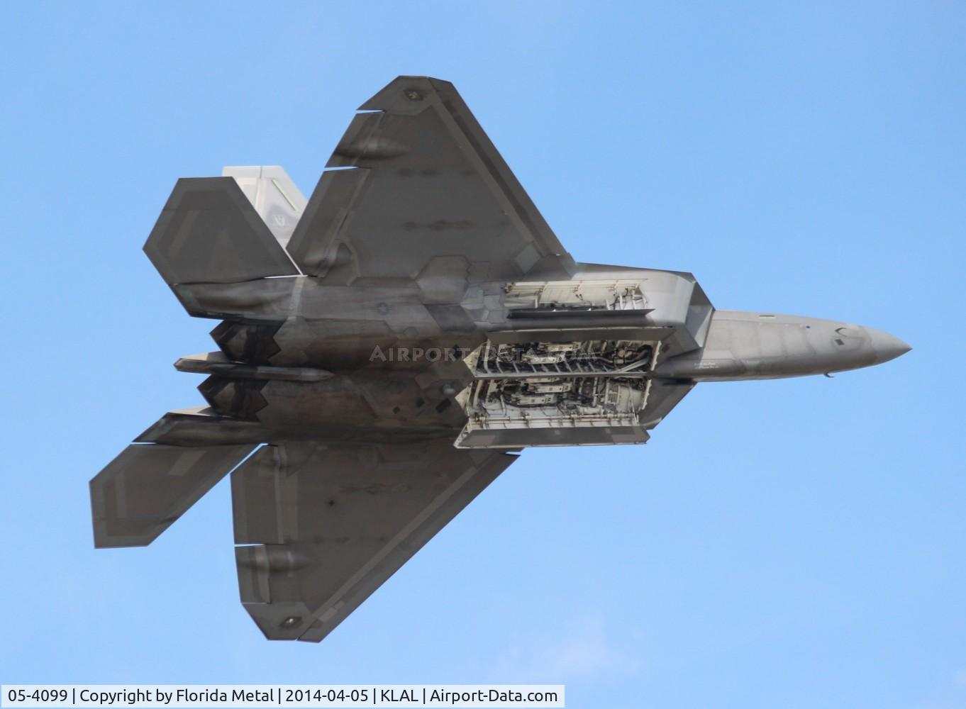 05-4099, 2005 Lockheed Martin F-22A Raptor C/N 645-4099, USAF F-22A