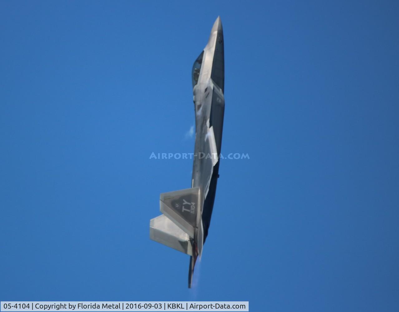 05-4104, 2005 Lockheed Martin F-22A Raptor C/N 4104, USAF F-22A