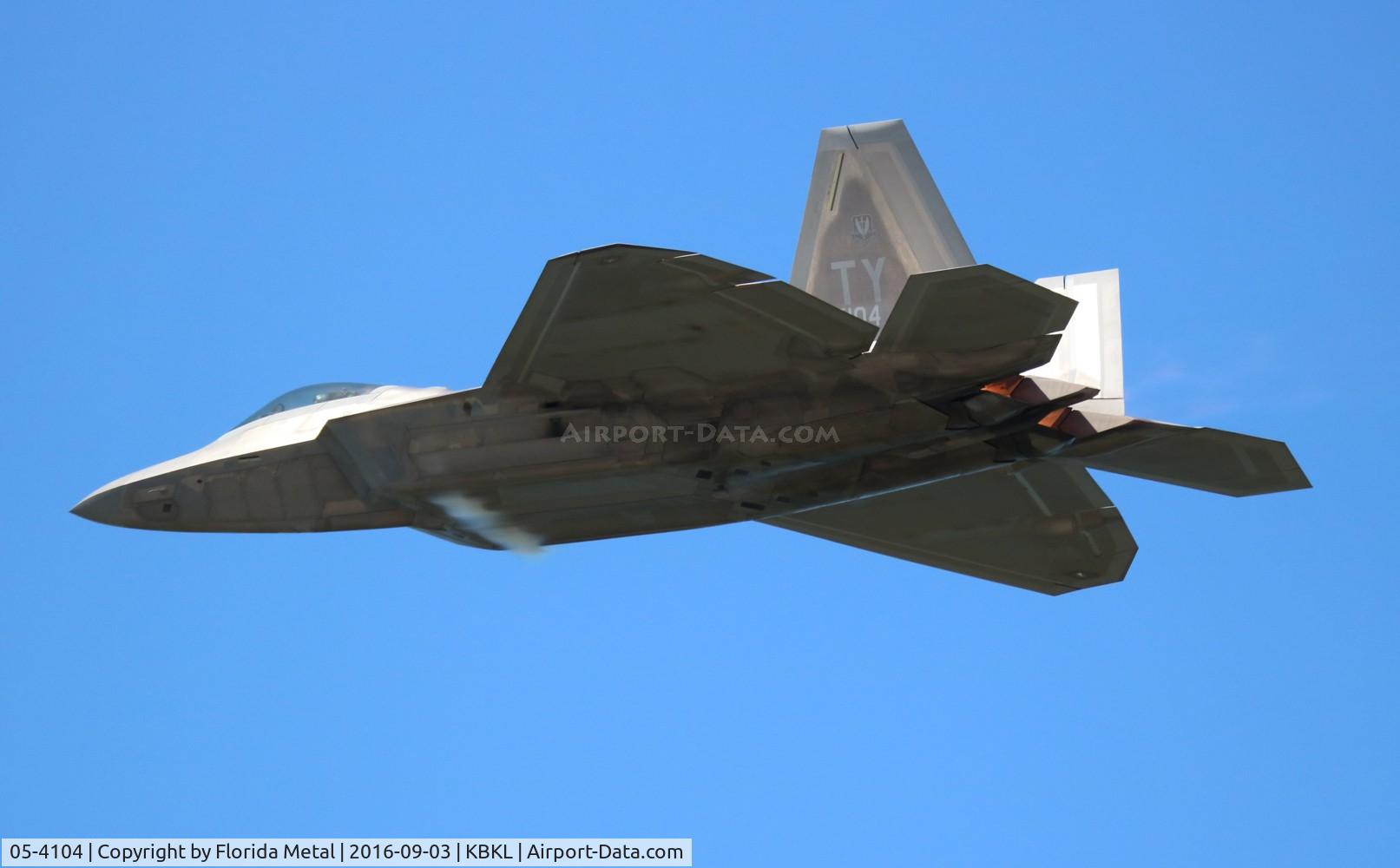 05-4104, 2005 Lockheed Martin F-22A Raptor C/N 4104, USAF F-22A