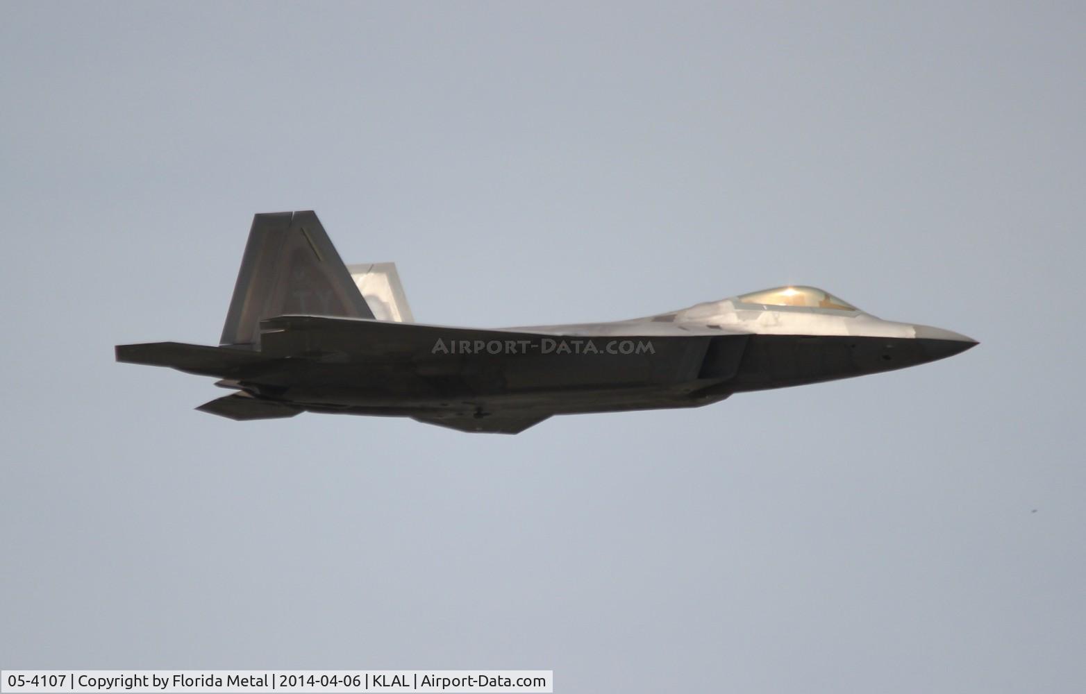 05-4107, 2005 Lockheed Martin F-22A Raptor C/N 645-4107, USAF F-22A