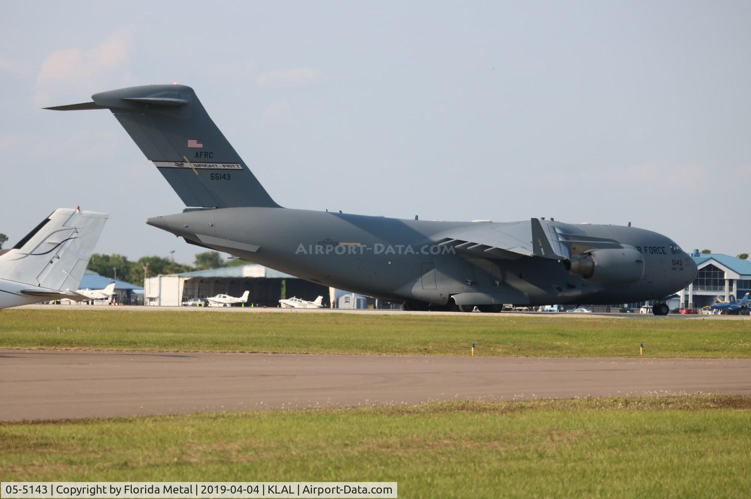05-5143, 2005 Boeing C-17A Globemaster III C/N 50151/F150/P143, USAF C-17A
