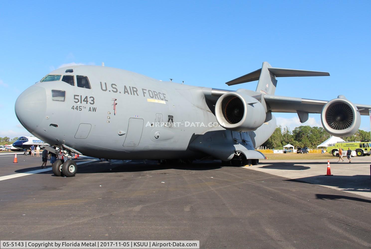 05-5143, 2005 Boeing C-17A Globemaster III C/N 50151/F150/P143, USAF C-17A