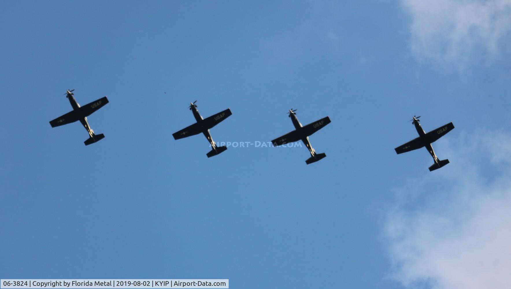 06-3824, 2006 Raytheon T-6A Texan II C/N PT-379, USAF T-6A Texan II
