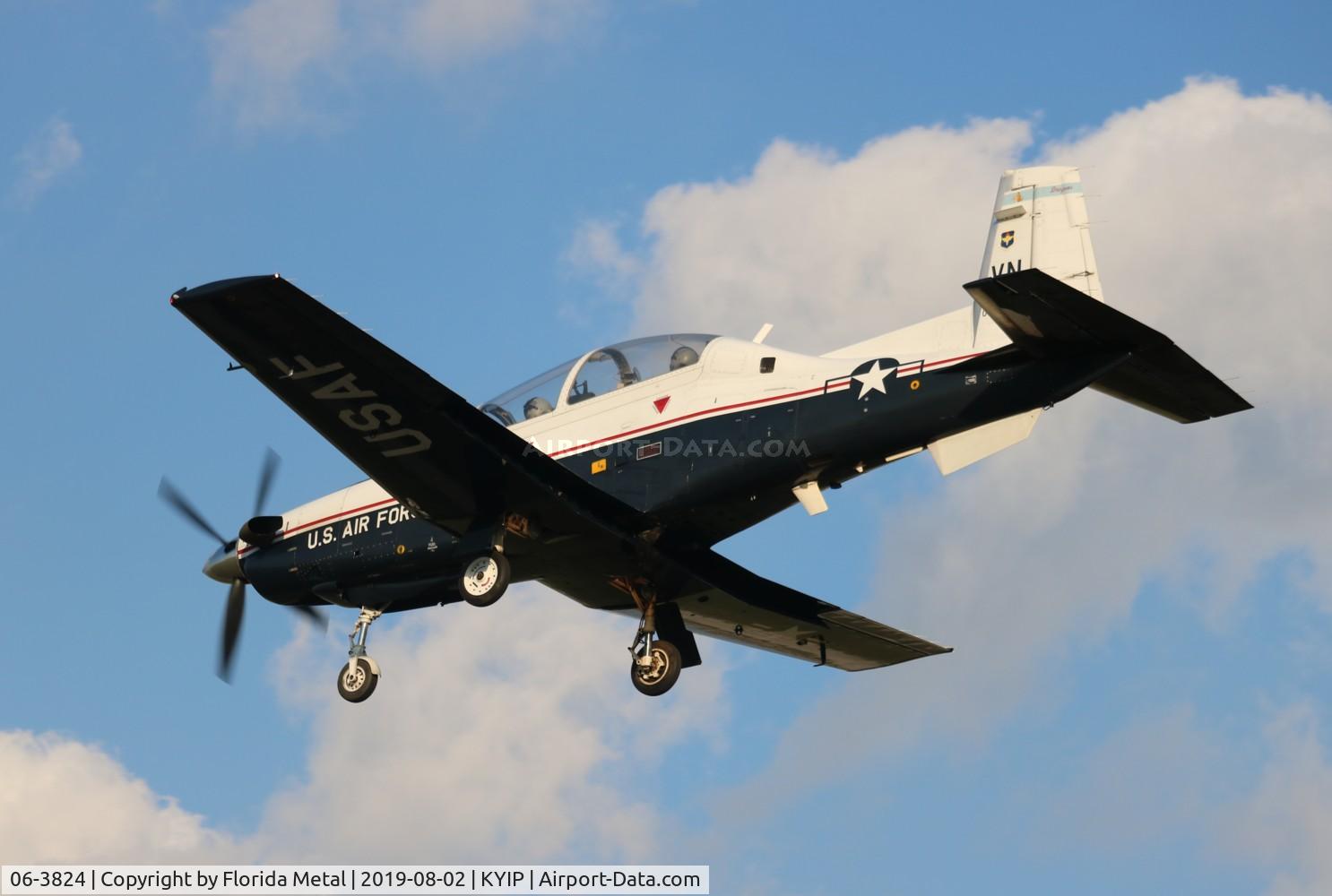 06-3824, 2006 Raytheon T-6A Texan II C/N PT-379, USAF T-6A Texan II