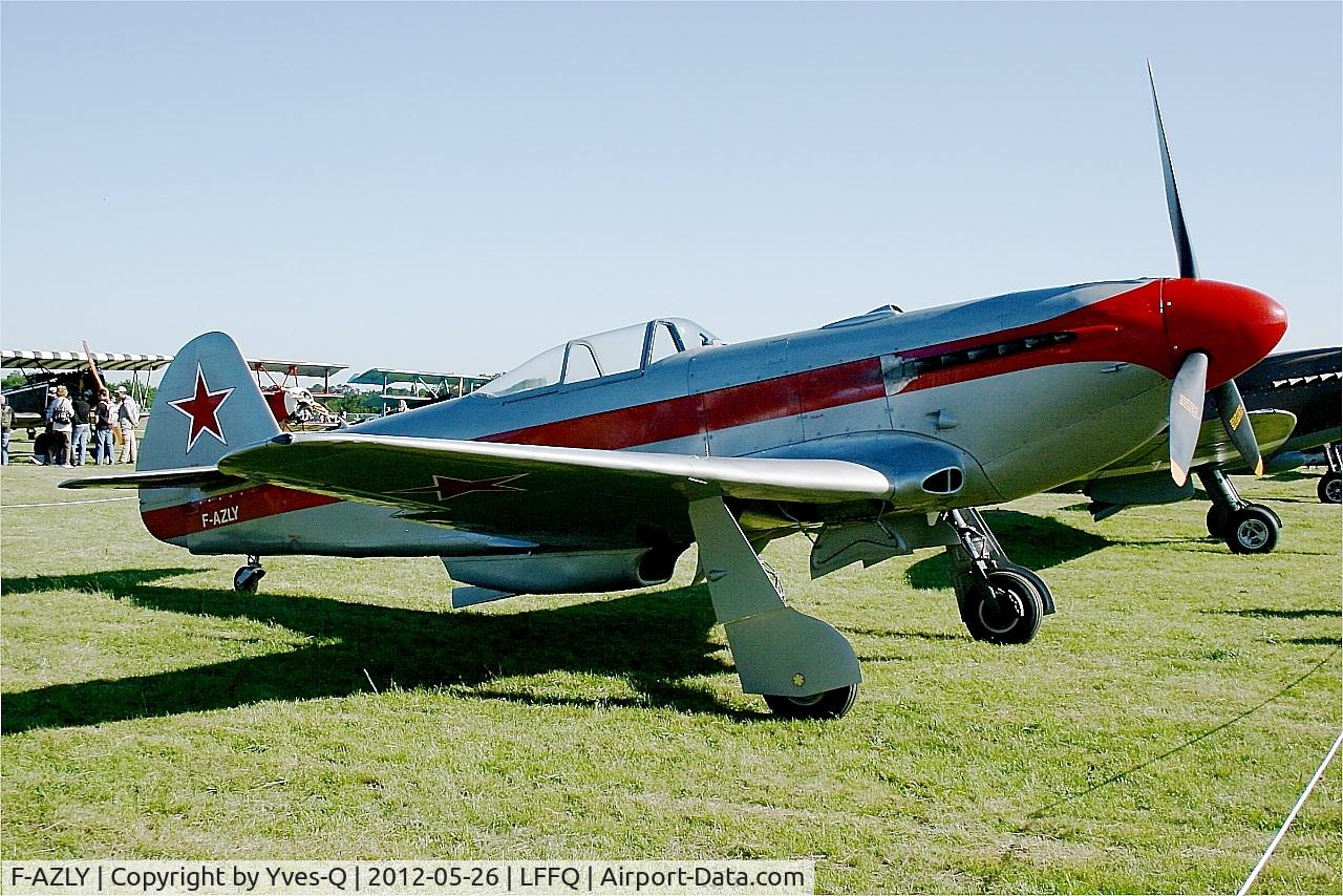 F-AZLY, Yakovlev Yak-3U C/N 172890, Yakovlev Yak-3U, Static display, La Ferté-Alais airfield (LFFQ) Air show 2012