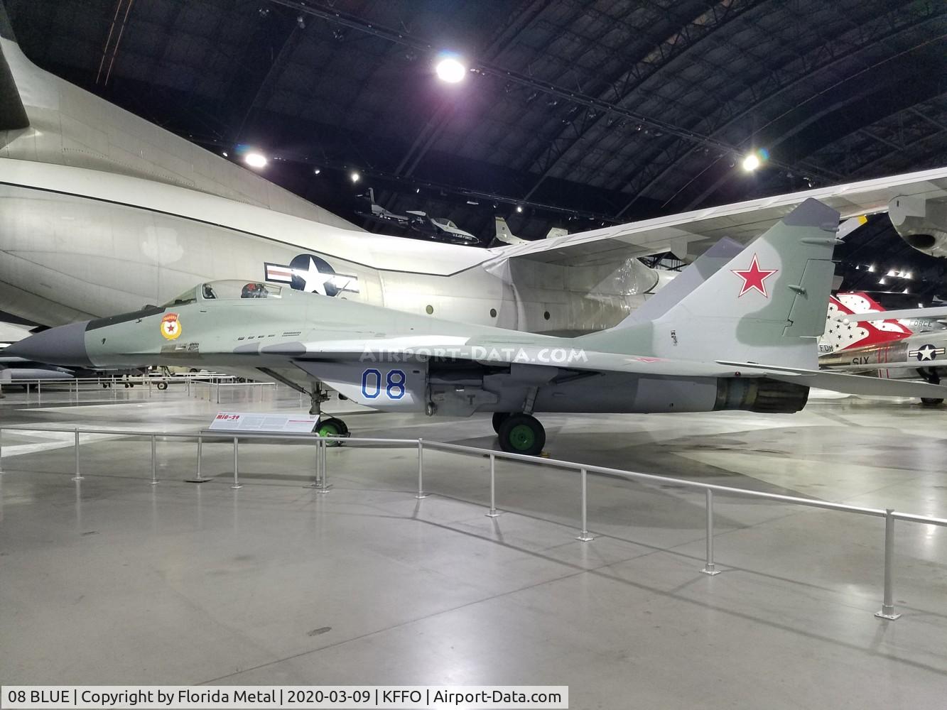 08 BLUE, Mikoyan-Gurevich MiG-29A C/N 2960516761, Mig-29