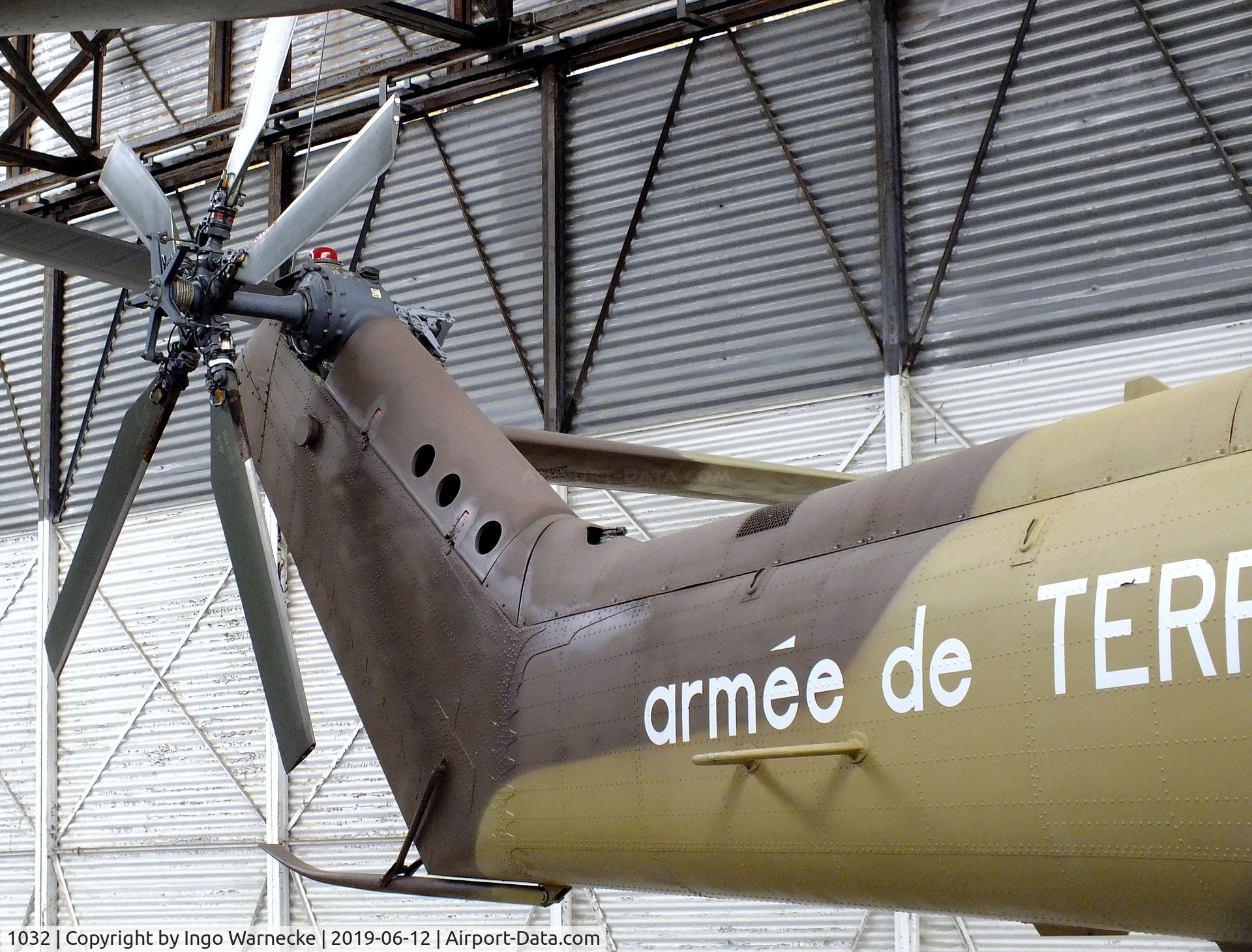 1032, Aérospatiale SA-330B Puma C/N 1032, Aerospatiale SA.330B Puma at the Musee de l'ALAT et de l'Helicoptere, Dax
