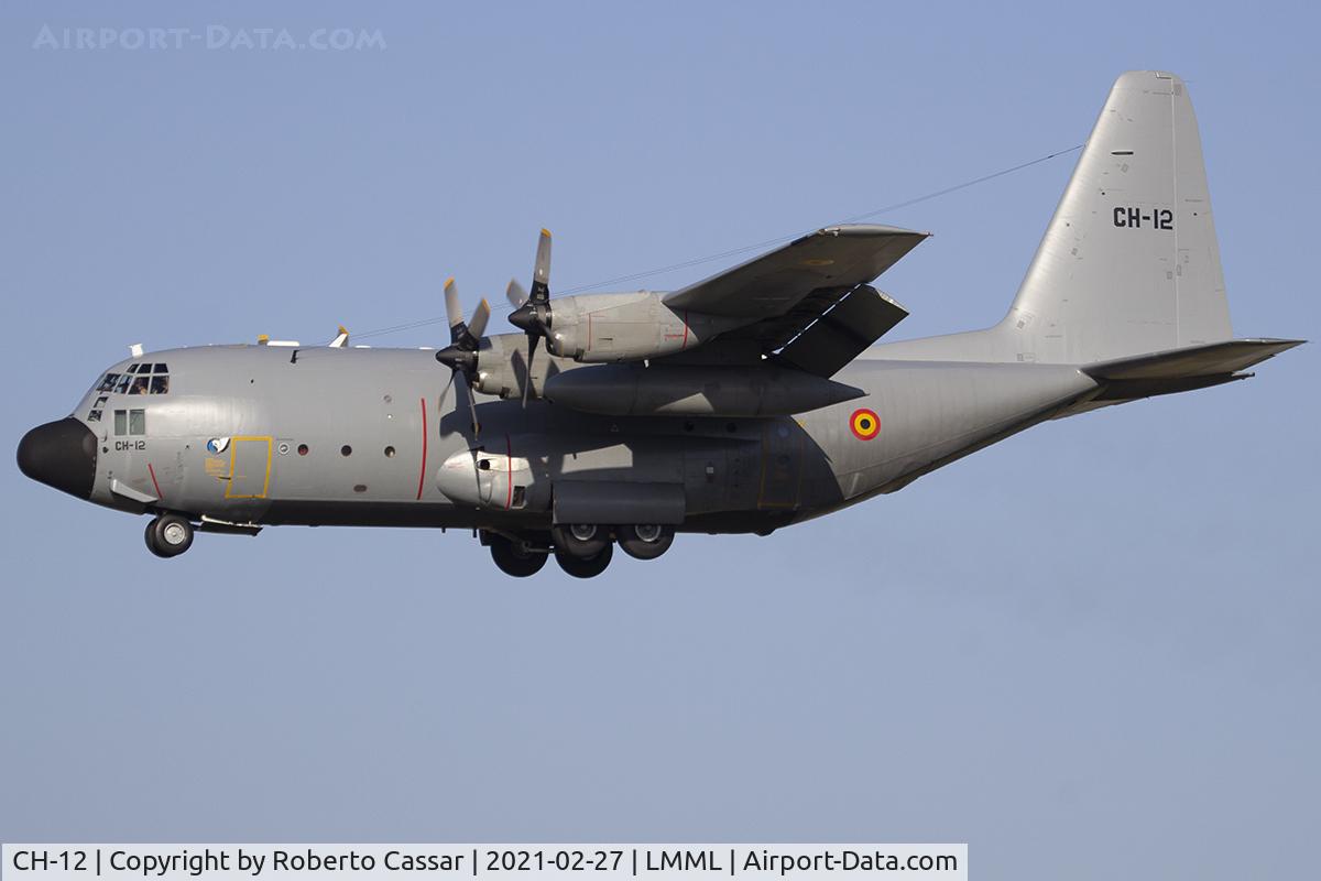 CH-12, 1971 Lockheed C-130H Hercules C/N 382-4483, Runway 31