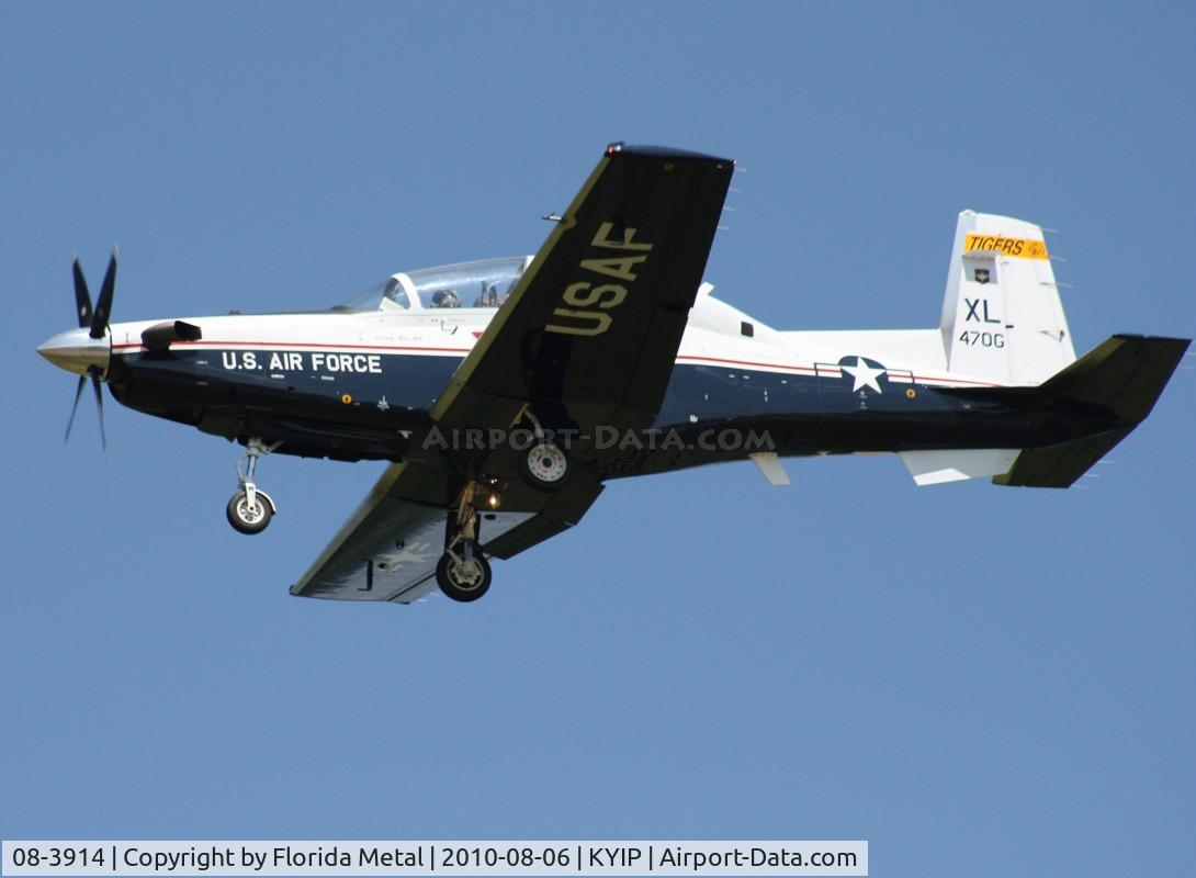 08-3914, 2008 Raytheon T-6A Texan II C/N PT-473, USAF T-6A Texan II