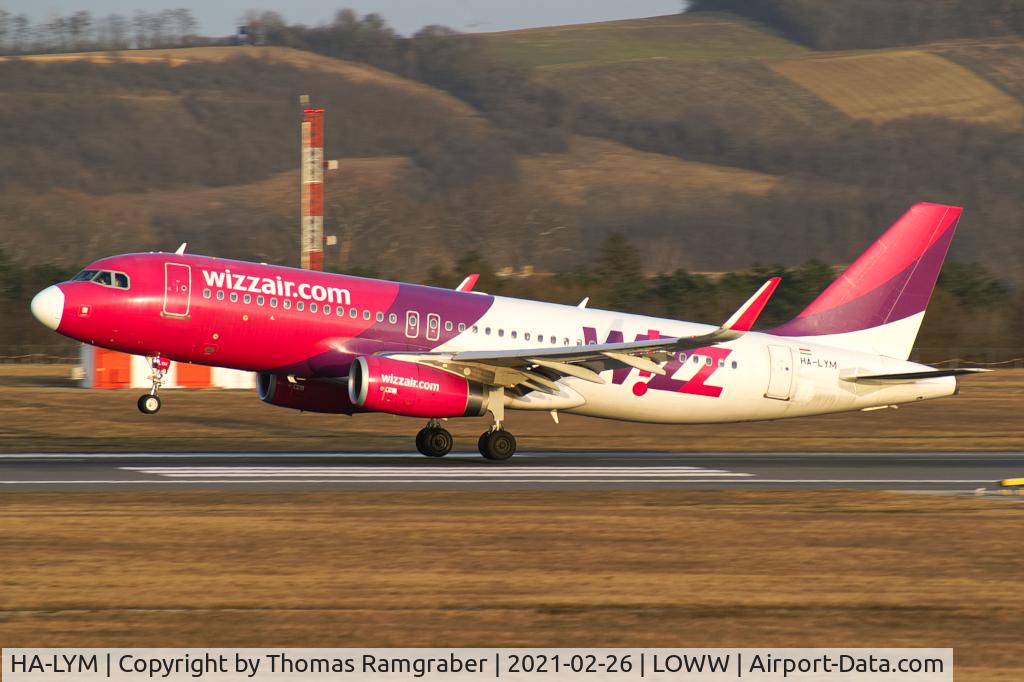 HA-LYM, 2015 Airbus A320-232 C/N 6544, Wizzair Airbus A320