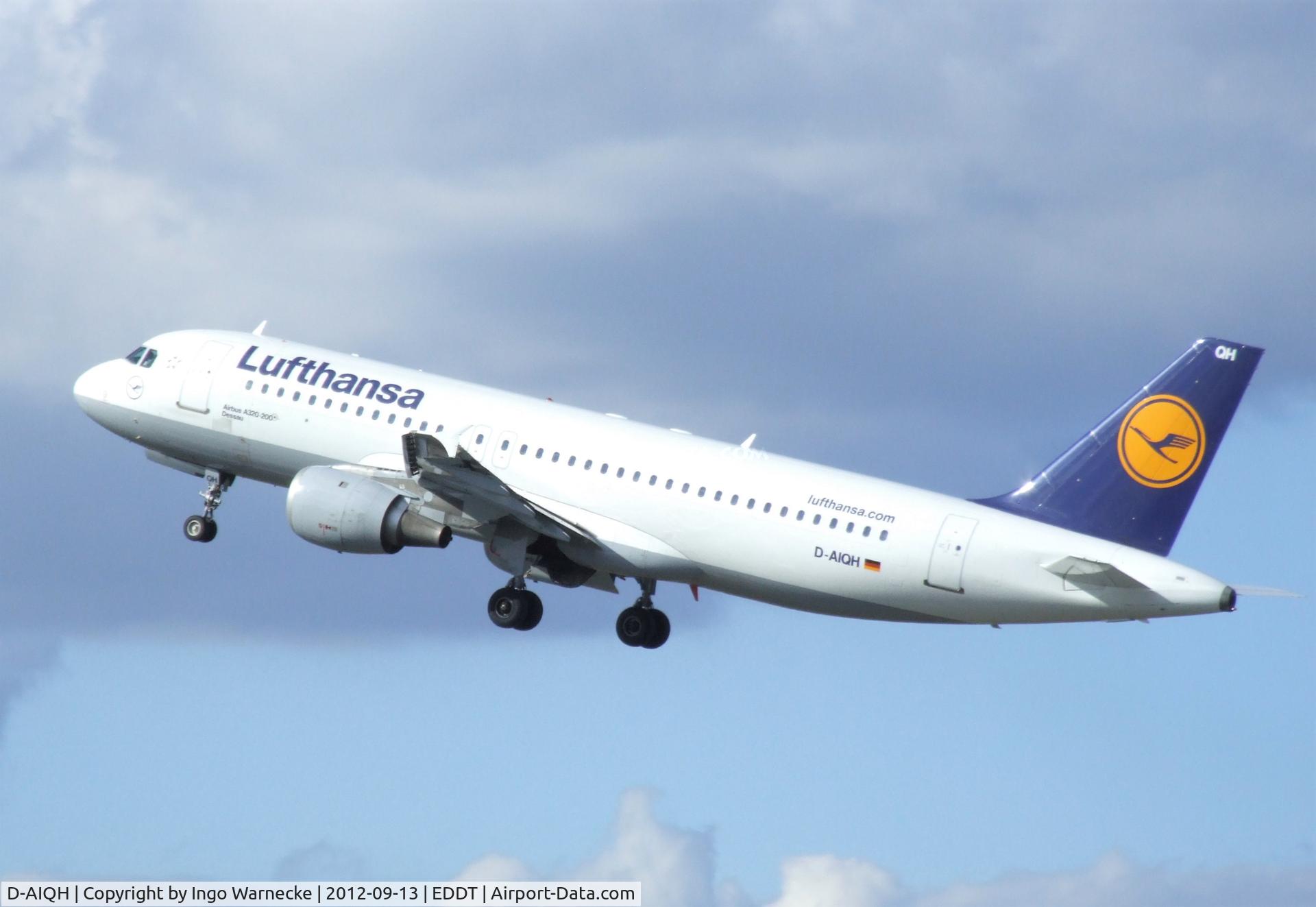 D-AIQH, 1991 Airbus A320-211 C/N 217, Airbus A320-211 of Lufthansa at Berlin-Tegel airport