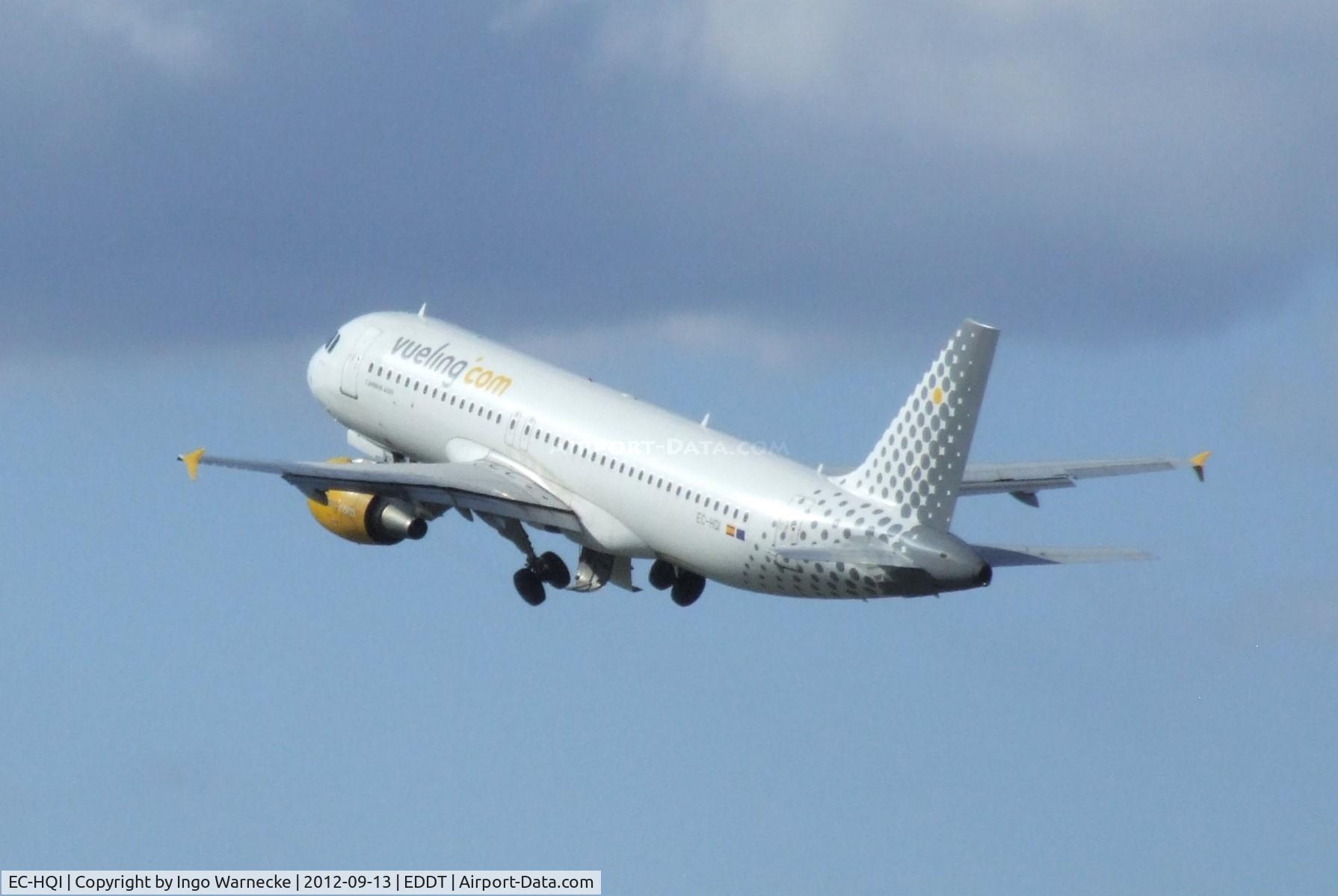 EC-HQI, 2001 Airbus A320-214 C/N 1396, Airbus A320-214 of Vueling Airlines at Berlin-Tegel airport