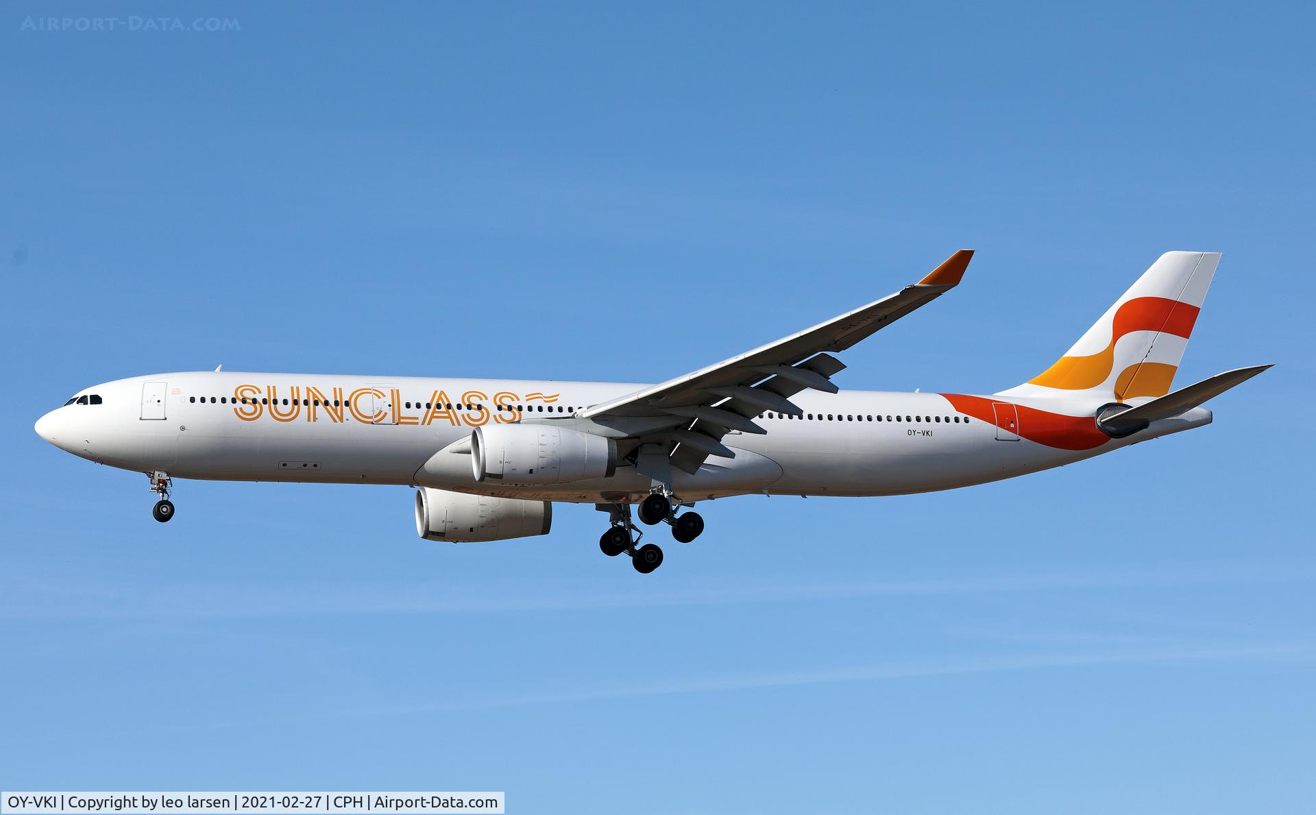 OY-VKI, 2000 Airbus A330-343X C/N 357, Copenhagen 27.2.2021