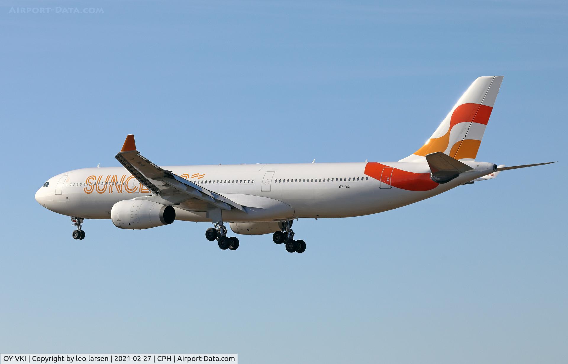 OY-VKI, 2000 Airbus A330-343X C/N 357, Copenhagen 27.2.2021
