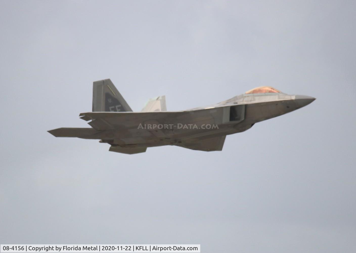 08-4156, 2008 Lockheed Martin F-22A Raptor C/N 645-4156, USAF F-22A