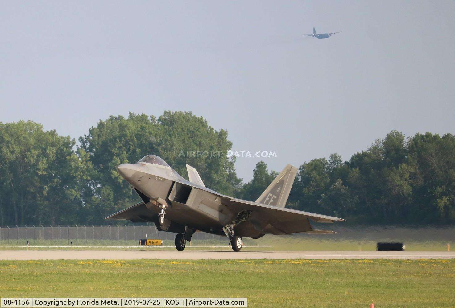08-4156, 2008 Lockheed Martin F-22A Raptor C/N 645-4156, USAF F-22A