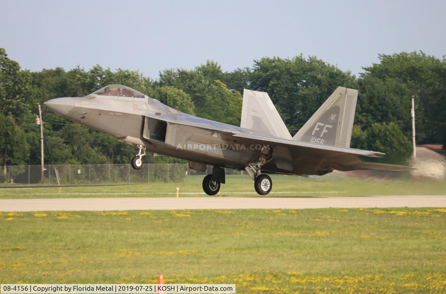 08-4156, 2008 Lockheed Martin F-22A Raptor C/N 645-4156, USAF F-22A