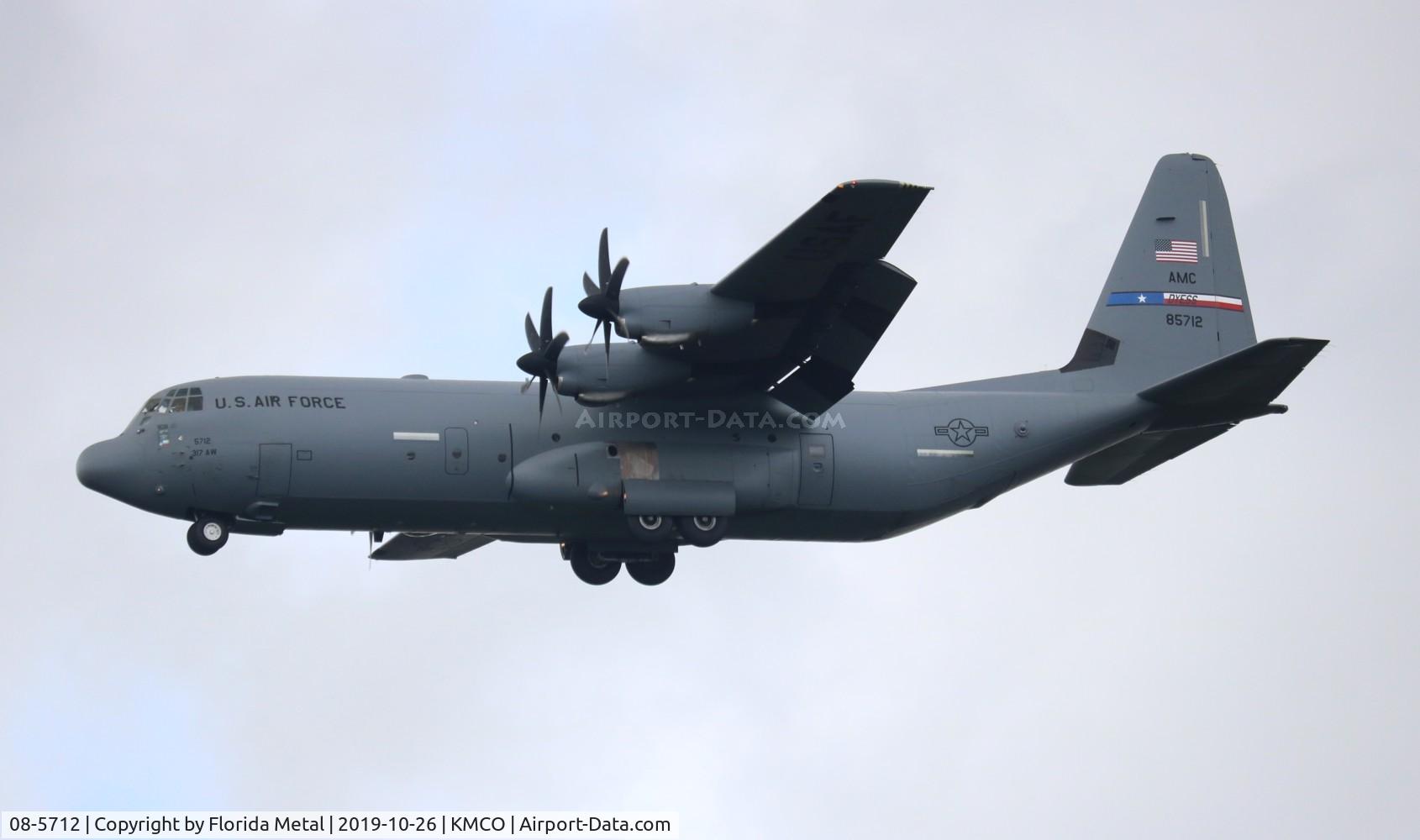 08-5712, 2008 Lockheed Martin C-130J-30 Super Hercules C/N 382-5712, USAF C-130J-30