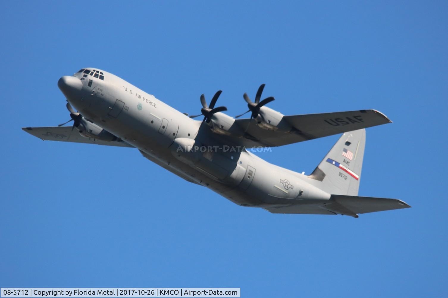 08-5712, 2008 Lockheed Martin C-130J-30 Super Hercules C/N 382-5712, USAF C-130J-30