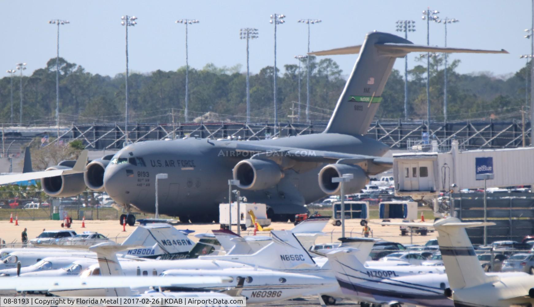 08-8193, 2008 Boeing C-17A Globemaster III C/N P-193/F215, USAF C-17A